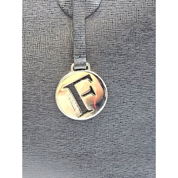 Furla Women's Black Saffiano Leather  Tessa Tote  Shoulder Bag Size Large 2712 - Picture 4 of 16